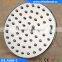 Beelee Bathroom Round 8'' Brass Mix Water Saving Top Shower