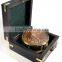 Vintage Solid Brass Decor Compass - Maritime Gift Compass with Box 13524
