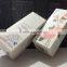 high quality paper box with flower printed cosmetic box