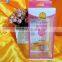transparent plastic box packing