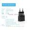 Europe Standar Slim Portable 2.1A Single USB Wall Mount Charger Mobile for Mobile Charging
