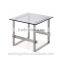 Small High Quality With Glass Meeting Desk Design Square Coffee Table