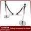 Hotel furniture flat base stand,rope barrier stand