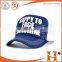 2016 China factory OEM show hat,custom hat for super show