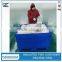 Insulated plastic tubs for fish, stackable fish tubs by Rotomolding process