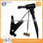 high quality plastic bicycle floor pump with guage co2 bike pump