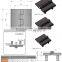 SK2-021 2015 popular cheap Exposed Hinge Cabinet Hinge manufacturer in China