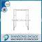 Construction movable platform walk through scaffolding frames