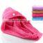 Hair Drying Towel Double Side Coral Fleece Dry Hair Hat