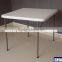 plastic square indoor/ outdoor dining table