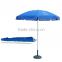 9" Feet Round Patio Umbrella with 3 Position Tilt-Aluminum Pole Fashin solar led Umbrella