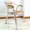 Living room coffee leisure wooden seat backyard armchair YC052