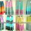 2015 Traditional Indian Skirts, Fashion Tie Dye Gypsy Skirt / Multi- color's in cotton cambric long skirt's
