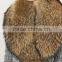 Luxury design raccoon fur collar /wholesale and retail