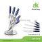 Best Sale Circular Sector Acrylic Knife Block for Kitchen