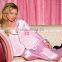 Classica Silk Satin Sleep Shirts Pure Silk Chameuse Fabric Pajamas