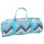 Portable Picnic Rug With Spring Summer Stripe