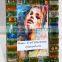 Hand Made Glass Tiles Ftd. Murano Inspired Designer Photo Frame - 19 x 14 Cm. ( Photo 15 x 10 Cm.)