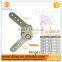 DLS D1066 each stop 15 degree, with 5,6,8,10 stop option sofa hinge
