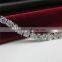Wholesale Women Fashion Silver Plating Round Cubic Zirconia Copper Tennis Bracelet