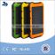 New products 2016 Solar Power Bank 13000mah high capacity power bank, battery charger for Mobile phone /pad/camera