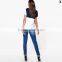 stylish sexy tight skinny new design women jeans (JXA126)