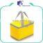 Polyester material portable tote lunch cooler bag