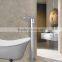 Fancy Chrome Finished Floor Standing Hot and Cold Bathtub Tap