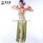 Wuchieal Sexy Hawaii Hula Skirt Costume, Belly Dance Costume in Festival Ceremony