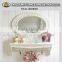 2-6mm fog free shower bathroom wall mirror oval shape
