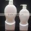 120ml 250ml 500ml 750ml screen printing surface handing and custom plastic PET bottle and lotion pump