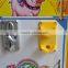 Happy farm shooting game machine capsule vending machine with 7 colors bringht led light
