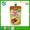  website reusable disposable translucent flexible frozen plastic stand up spout juice bags