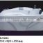 European Style Built-In Type Rectangle Durable Hot and Cold Massage Bathtub