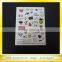 Non-Toxic Fashion Custom Country Flag Temporary Tattoo Sticker