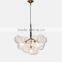 Nordic Style classic design pendant lamp clear glass ball pendant light fixture for home decor simple coffee bar and restaurant