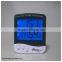 New Indoor Back Light Thermometer Hygromometer With Alarm Clock