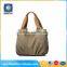 2016 new design poriferous canvas handbag for women