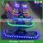 Hot selling 10' single wheel electric scooter one wheel bluetooth hoverboard led lights
