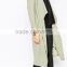 Wholesale elegant fashion autumn trench long coat