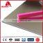mirror finished aluminium composite panel modern construction plastic panel