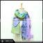 Spring New Arrival Fashionable Mutiocolors Printed Voile Scarf Shawl