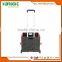Plastic Folding Boot Cart Shopping Trolley Fold Up Storage Box Wheels Crate truck Foldable