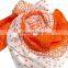 Free Sample Custom Silk Satin Square Scarves 140*140cm Factory Direct in China