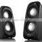 Big power dual 15inch bass wood speaker