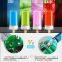 Free package orange 4 LED light power bank 4400mah for camping using