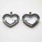 316L Stainless Steel Heart Lockets Crystals for Women
