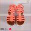 Factory price PVC shoes jelly fashion sandal 2016