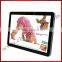 26 inch full hd tv set led monitor in store vertical backpack led display lcd advertising digital signage