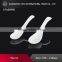 Simple white porcelain ceramic spoon baby spoon